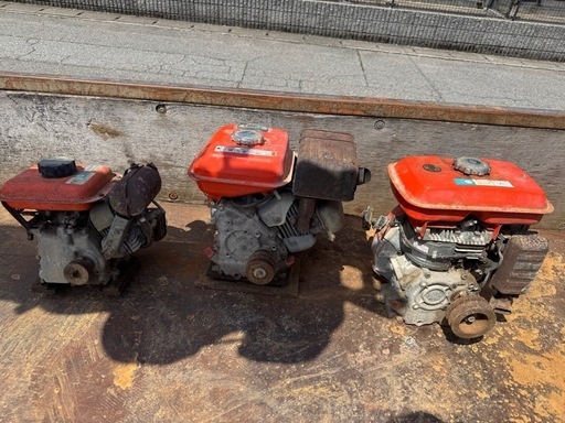 クボタガソリンエンジン3点 GS90-2G GR130 GS120-2G (タケシ) 高岡の