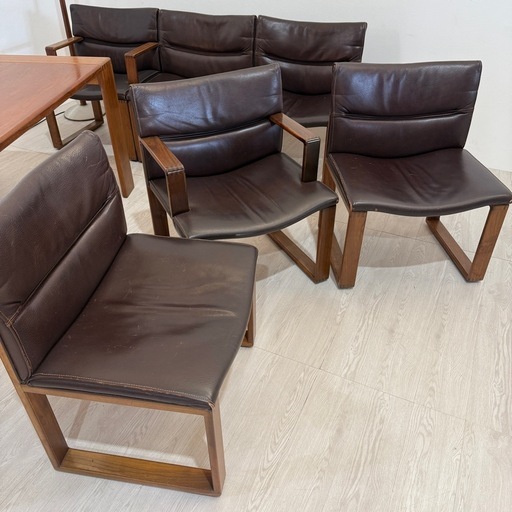 カンディハウスダイニングセット旭川家具椅子6脚 (LIF-ME 003 カンディハウスダイニングセット旭川家具椅子6脚 (LIF-ME 003