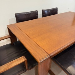 カンディハウスダイニングセット旭川家具椅子6脚 (LIF-ME 003 カンディハウスダイニングセット旭川家具椅子6脚 (LIF-ME 003