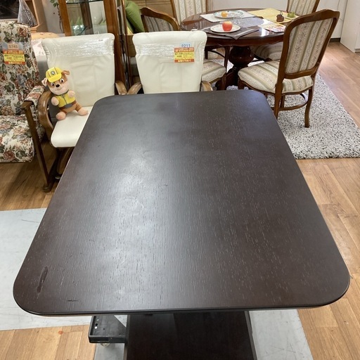 ジモティー限定価格！S719 ⭐ NITORI ニトリ 昇降テーブル コラボ120DT 幅120cm USED