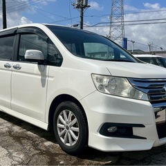【支払総額19.8万円】h23年ステップワゴン激安ファミリーカー車検令和8年2月 修復歴無し！ワンオーナー両側パワスラ 今年の税金もコミコミ金額♩の画像