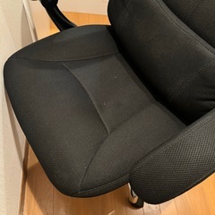 オフィスチェア メッシュ ブラックの画像