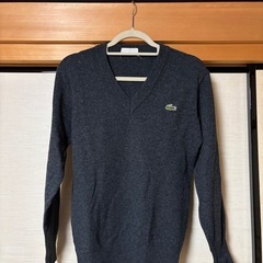 【中古】訳あり！ LACOSTE セーター ユニセックス Ｍサイズ