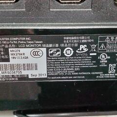 PCモニターMX279 ASUSの画像