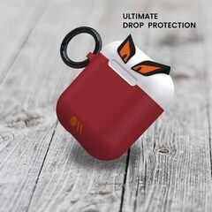 【Case-Mate】AirPods ケース モンスター「悲観主義者で不満だらけでしかも凶暴！みんなの反面教師 エッジ」シリコン カバー[ワイヤレス充電対応/リング グリップ付き]ソフト 可愛い かわいい AirPodsケース AirPodsカバー アメリカンの画像