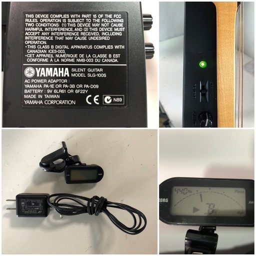 名）【現状品】55. YAMAHA サイレントギター SLG-100S