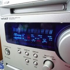 ステレオ コンポ オンキョー FR-N3X ディスプレイ難あり CD/MD再生OK リモコン付き 中古 ONKYO 苫小牧西店の画像