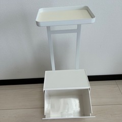 tower トイレ収納　トイレットペーパーホルダー上トレー＆収納ケース　山崎実業 の画像