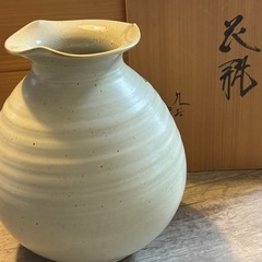 九谷焼　花瓶の画像
