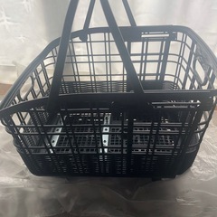 美品 自転車 後ろカゴ