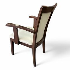 【大人気で残り2脚のみとなりました】ニトリ 上質レザーダイニングチェア 2脚セット3800円の画像
