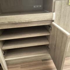 【ジャングルジャングル守口店】【ジモティー割あり】キッチンボード　キッチンカウンター　ナチュラル 　W90×D61.5×H95の画像