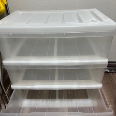 衣装ケース（3段ボックス）の画像