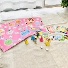 《子供おもちゃ》ディズニープリンセスのボードゲーム