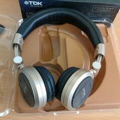 0414-120 TDKプレミアムワイヤレスステレオヘッドホン　※トランスミッター欠品