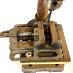 電動工具◆TOP MIGHTY トップマイティー◆卓上ボール盤 TM-13B 100V バイス付き 中古動作品の画像