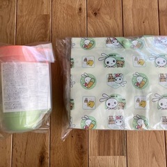 未使用 西松屋 ノベルティ 非売品 ピクニックセット コップ 皿 スプーンの画像