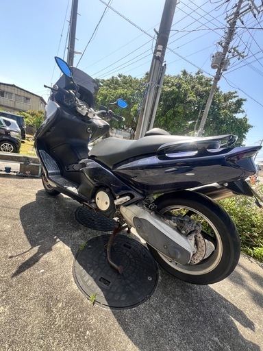 ヤマハT-MAX500 2型 (Y098) 浦添前田のヤマハの中古あげます