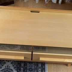 持ち帰り限定　【美品】国産家具 LEGNATEC（レグナテック）TVボード／ステラ アルダー材／幅119cm の画像