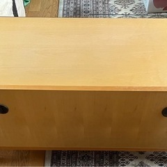 持ち帰り限定　【美品】国産家具 LEGNATEC（レグナテック）TVボード／ステラ アルダー材／幅119cm の画像