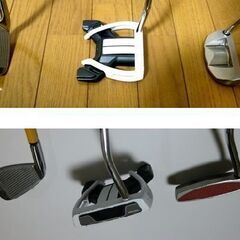 中古　テーラーメードパター２本＋おまけMOMENTUSスウィングトレーナー１本の画像