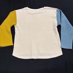 美品　スラップスリップ　ワッフル生地長袖Tシャツ　カットソー　120cmの画像