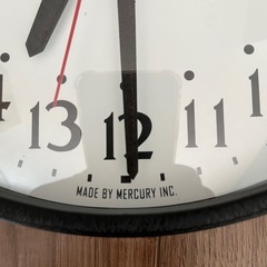 希少 マーキュリー24時間時計の画像