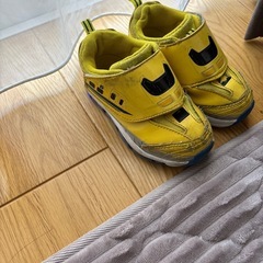 ドクターイエロー　光る靴　16cmの画像