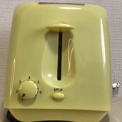 (商談成立)値下げ⤵️黄色くて可愛いトースター の画像