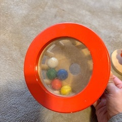 木製 ベビー おもちゃの画像
