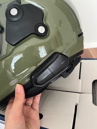 フルフェイスヘルメット　ラパイドNEO LTDモスグリーン