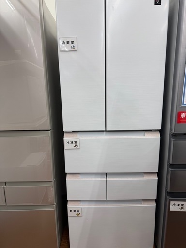 2022年製SHARP6ドア冷蔵庫入荷してます！