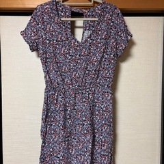 【新品】GAP花柄ワンピース Lサイズ