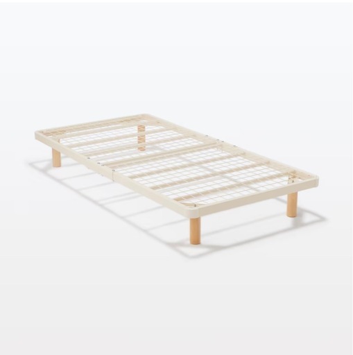 (商談中)【4月17日申込〆切】無印良品　脚付マットレス　フレーム単品販売