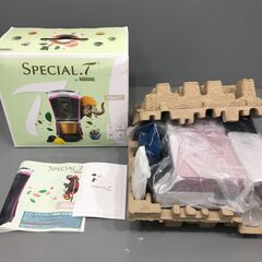 25K135 3 ネスレ スペシャルT スリムティー ラズベリーピンク カプセル式ティーマシン 未使用の画像