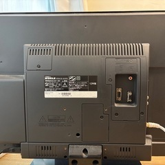 【譲り先確定】24型液晶テレビ WORLD WU241-B1 (LC-013)の画像