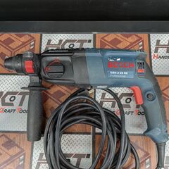 【中古品】BOSCH ハンマドリル　GBH2-26RE　ケース＋取扱説明書つき【ハンズクラフト熊本けやき通り店】【店頭取引限定】の画像