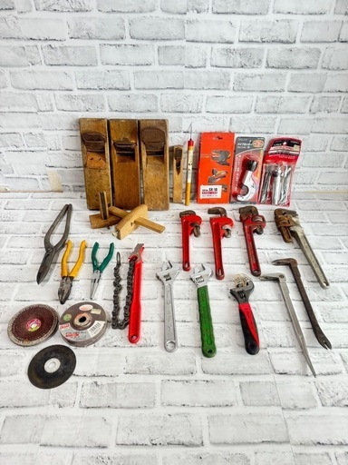 大工 左官 工具 板金 作業 電動 ハンドツール 等 まとめ　セット ◇◇東北エスパル 工具 ハンドツール 板金はさみ 伊達力 シルバー