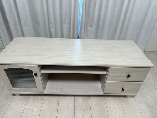 楽天市場】コーナー有効活用 流線形テレビボード (120cm) ニトリ