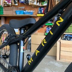 【新品】MARINE BIKES DONKY JR22 6S 22インチ 6段変速 マットブラック 軽量 子ども車 子供用自転車 キッズバイクの画像