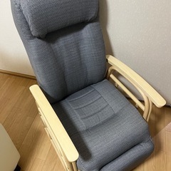 ほぼ新品一人掛けソファ　リクライニング付き