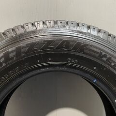 BS BRIDGESTONE BLIZZAK VL1 165R13LT 6PR 13インチ スタッドレス 1本 22年製 バリ溝 プロボックス サクシード等　(KTJ438)クレジットカード QRコード決済可能の画像