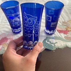 江戸切子　4セット　グラスの画像