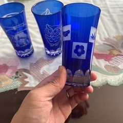 江戸切子　4セット　グラスの画像