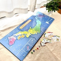 《子供おもちゃ》日本地図のすごろく・パズルの画像