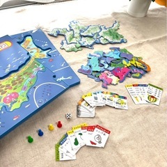 《子供おもちゃ》日本地図のすごろく・パズルの画像