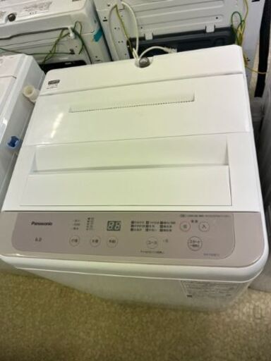 Panasonic　全自動電気洗濯機　6㎏　2022年製 美品