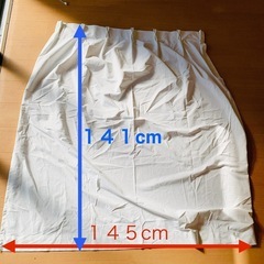 【レースカーテンおまけ付】旗模様のドレープカーテン ニッセンの画像
