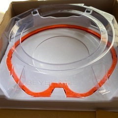 BEYBLADE X ベイブレードX エクストリームスタジアム ホワイト×オレンジ の画像
