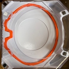 BEYBLADE X ベイブレードX エクストリームスタジアム ホワイト×オレンジ の画像